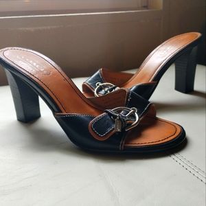 COPY - Coach Daryn Leather Heels Black A8172 L 03 Women's Shoes - CLEAN! - Size…